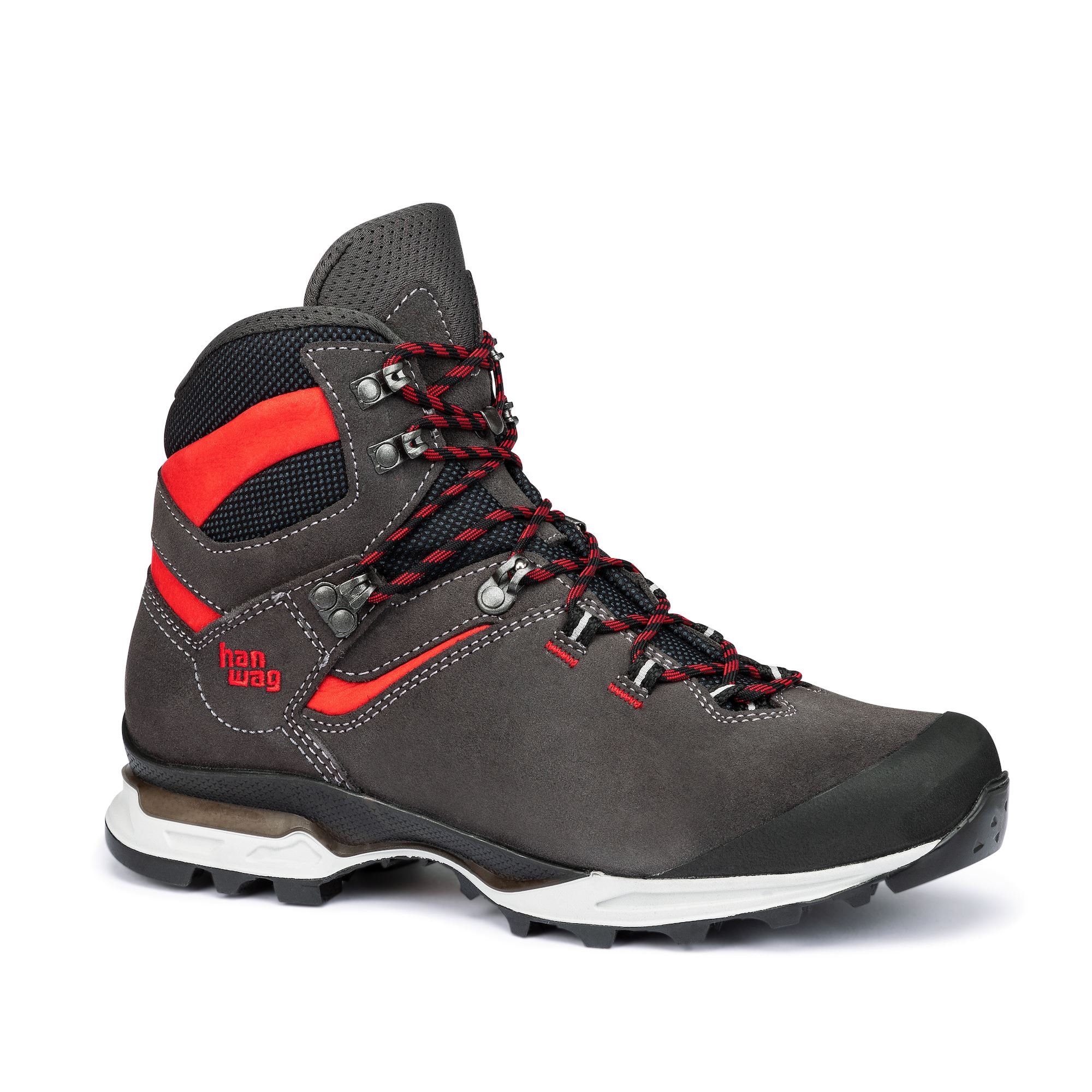 Hanwag Men's Tatra Light LL Hiking Boots Deep Grey/Red AINHF1597